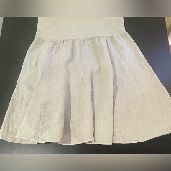 AM Basic Collection 100% Italian Linen Skirt *Like New*. Size L - Picture 3 of 7